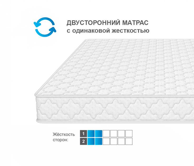 800 x 2000, Матрас Соня Матрасова Мираж (Jacgard) 80х200 см