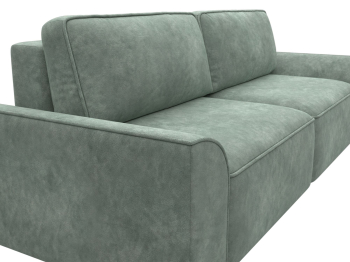 Диван прямой Лига-048 НПБ, велюр BRUT