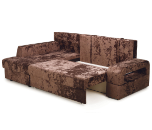 Угловой диван Марго 1 левый, велюр
