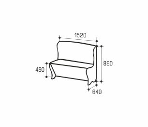 Кухонный диван со спальным местом Нота