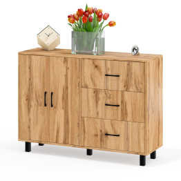 Комод-тумба две дверки и три ящика РВК 123-1204