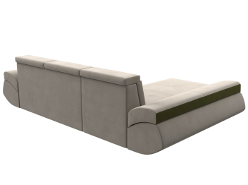 Диван угловой Лига-032 левый угол, микровельвет