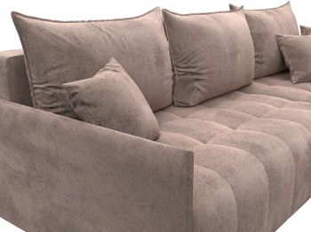 Диван угловой Лига-054 НПБ угол универсальный, велюр TOWER