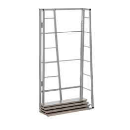 Стеллаж раскладной Пако 1200 трапеция