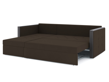 Диван-кровать угловой Даймонд дельфин, велюр