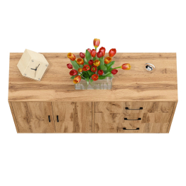 Комод-тумба две дверки и три ящика РВК 123-1204