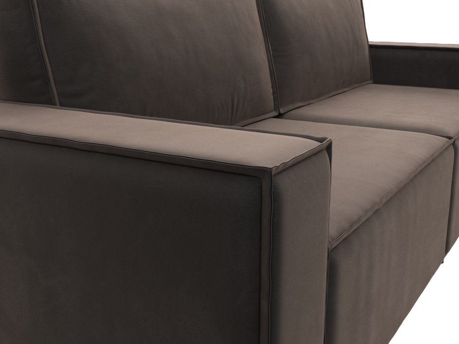 Диваны выкатные, Диван прямой Куба, велюр