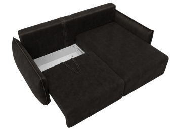 Диван угловой Лига-051 НПБ угол универсальный, велюр BRUT