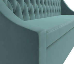 Диван прямой кухонный Мерлин, велюр