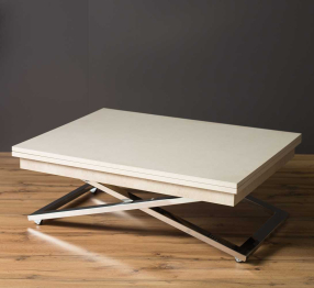 Стол-трансформер Cross (нержавеющая сталь)