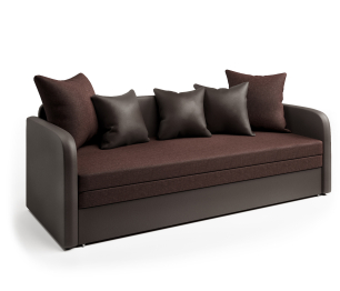 Софа Трио, экокожа и рогожка