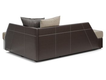 Угловой диван-кровать Андора,дельфин,велюр