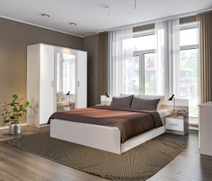 Спальня Уют Авиньон/Белый