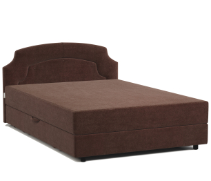 Кровать тахта односпальная с подъемным механизмом и матрасом Шарм 100, велюр