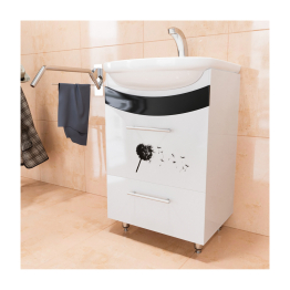 Тумба д/ванной РАДУГА-52 ОДУВАНЧИК под умывальник Альфана-52