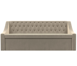 Диван прямой кухонный Мерлин, микровельвет