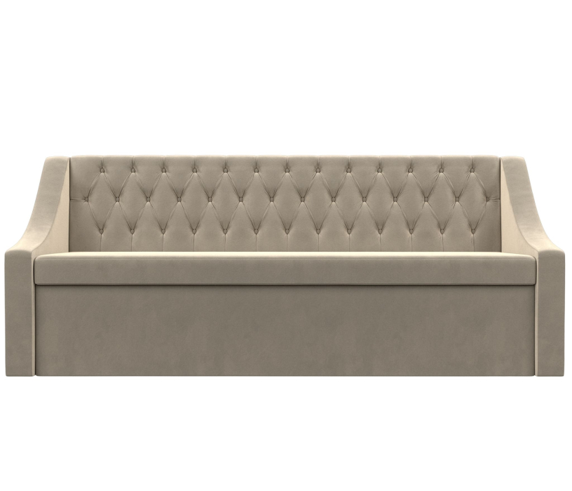 Диваны прямые кухонные, Диван прямой кухонный Мерлин, микровельвет