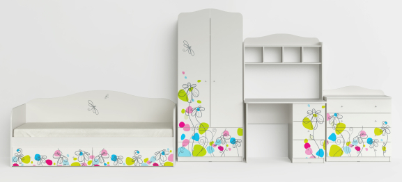 Стол для детской Цветы