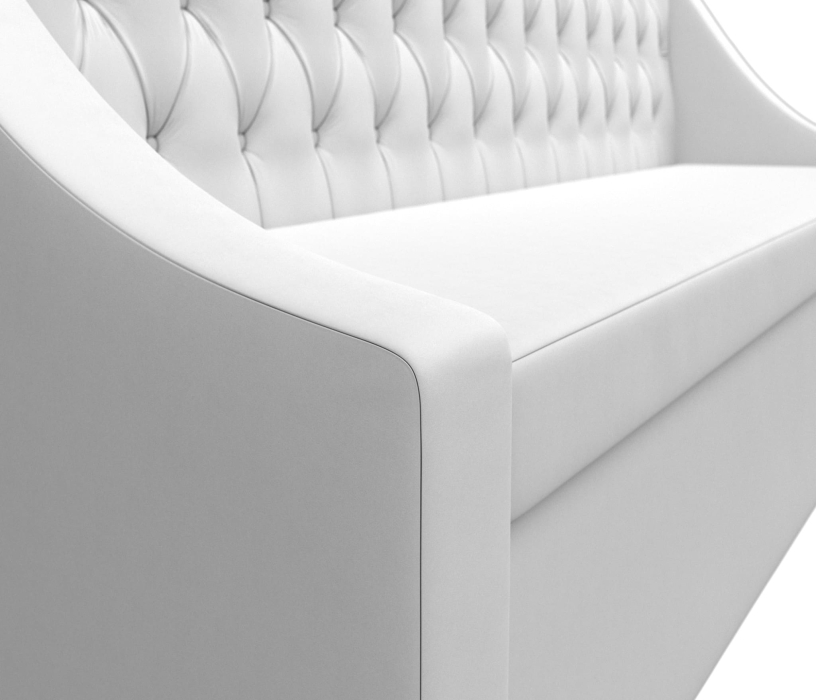 Диваны прямые кухонные, Диван прямой кухонный Мерлин, эко кожа