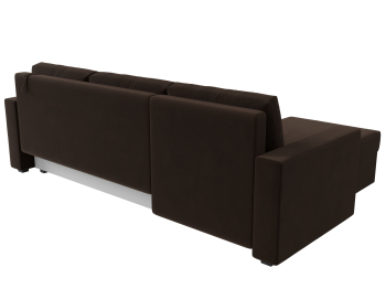 Угловой диван Траумберг Лайт левый угол, микровельвет