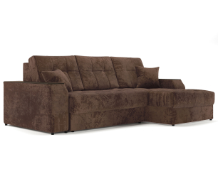 Угловой диван-кровать Лас-Вегас правый, шенилл