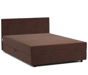 Кровать тахта односпальная с подъемным механизмом и матрасом Классика 100, велюр