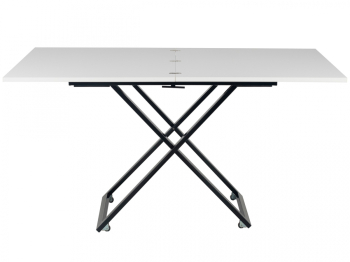 Стол-трансформер Compact (глянец/черные опоры)