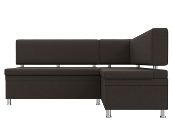 Диван кухонный угловой Стайл правый угол, рогожка Амур