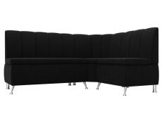 Диваны угловые кухонные, Диван кухонный угловой Кантри правый угол, микровельвет