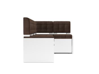 Диван угловой кухонный Ганновер (Велюр) 205х82х130 см