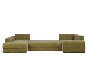 Угловой диван Модерно П-образный, рогожка