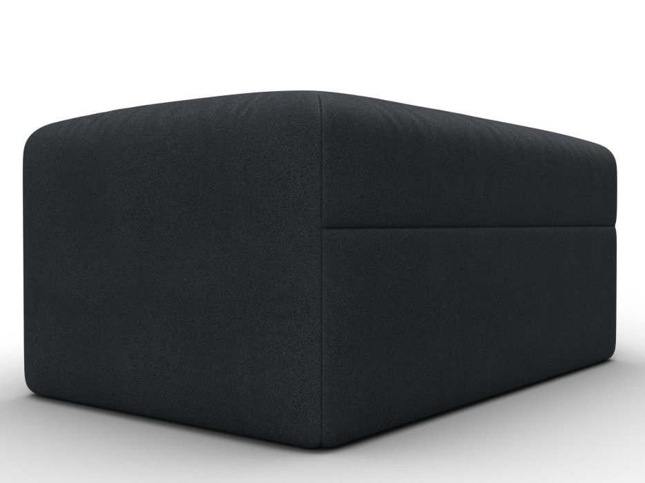 Пуф в прихожую, Модуль пуф Лига-060 НПБ, замша JOLY