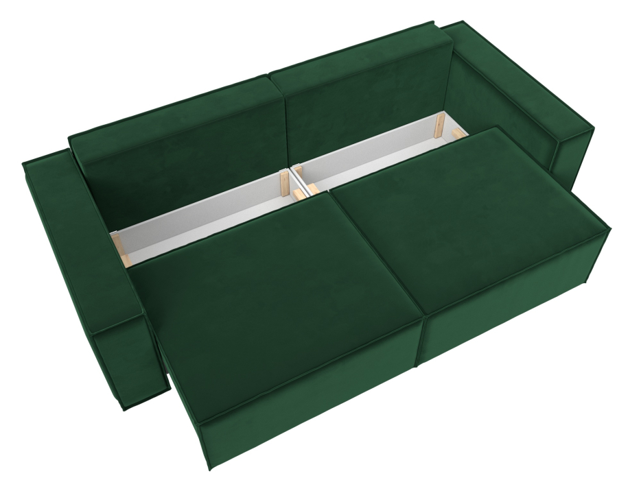 Диваны выкатные, Диван прямой Куба, велюр