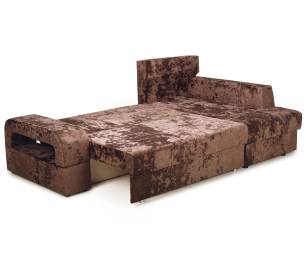 Угловой диван Марго 1 правый, велюр