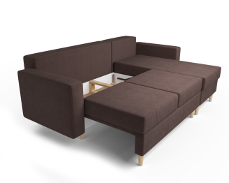 Диван угловой Белфаст (Велюр)