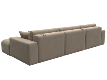 Диван угловой Лига-036 Классик Лонг правый угол, велюр