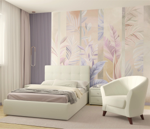 Мягкая кровать Selesta 1200 с подъемным механизмом