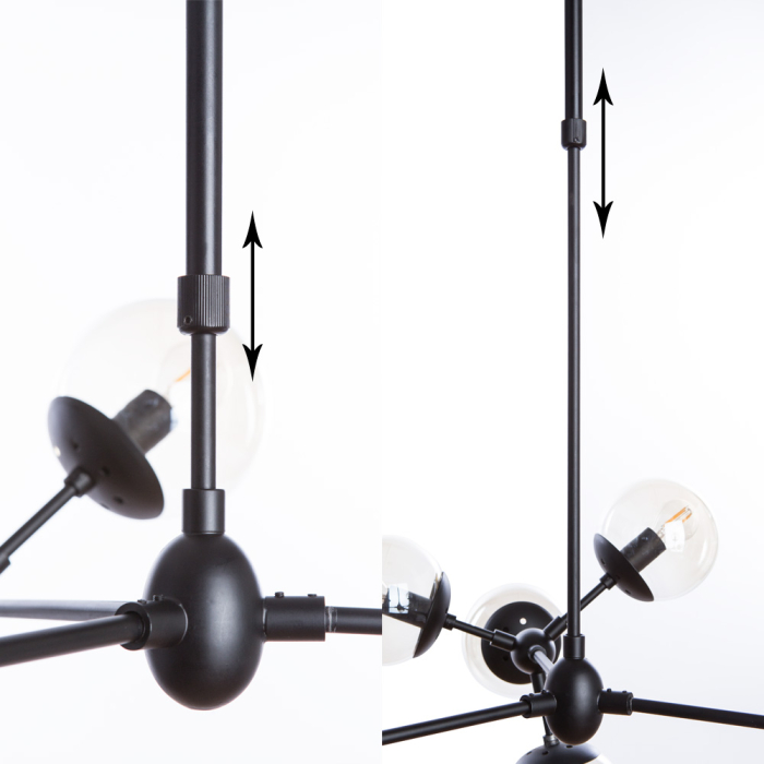 Люстра подвесная, Люстра подвесная BOLLA 12п