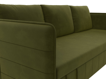 Прямой диван Слим, микровельвет
