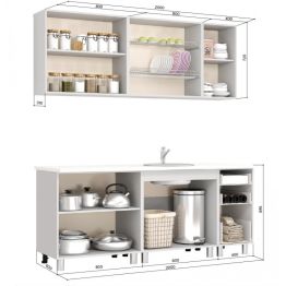 Кухня Монтана ЛДСП 2.0