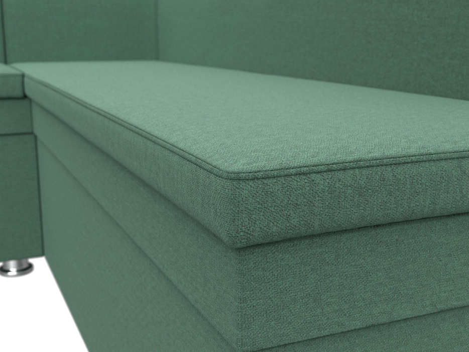 Кухонные уголки, Диван кухонный угловой Уют левый угол, рогожка Амур