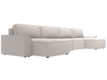 Диван п-образный Лига-048 НПБ лонг, замша JOLY