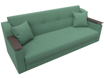 Прямой диван книжка Сенатор, рогожка Амур