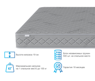 Столлайн / Матрас Сити - Бормио 1800*2000