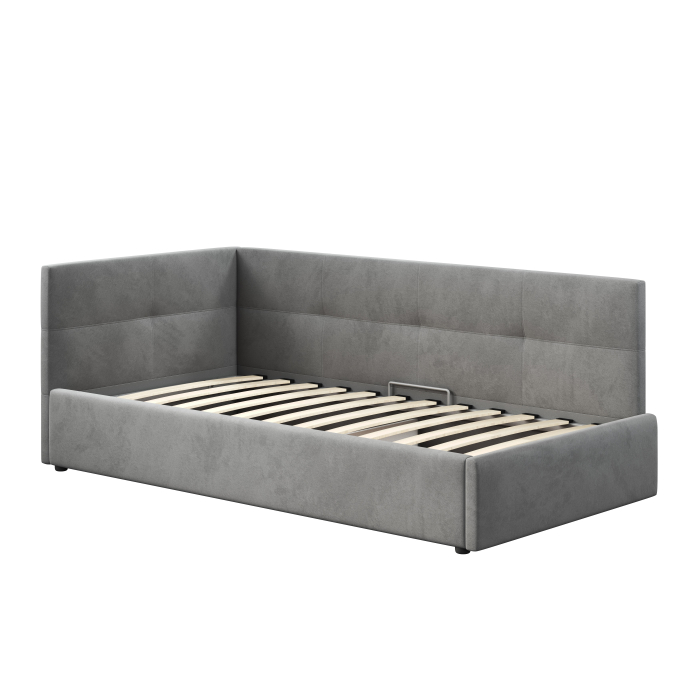 Кровати с мягким изголовьем, Кровать односпальная Меркурий-1 80х200