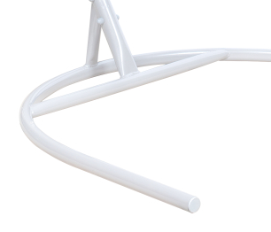 Подвесное кресло Leset Рико, каркас Белый, подушка Бирюза яркая