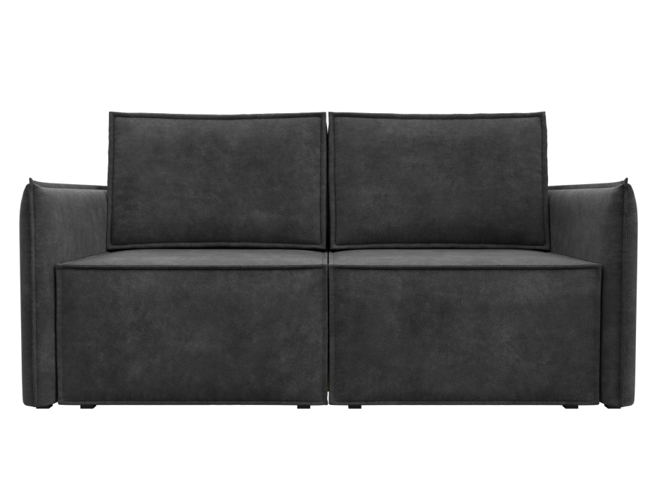 Диваны кровати со спальным местом, Диван прямой Либерти мини, велюр BRUT