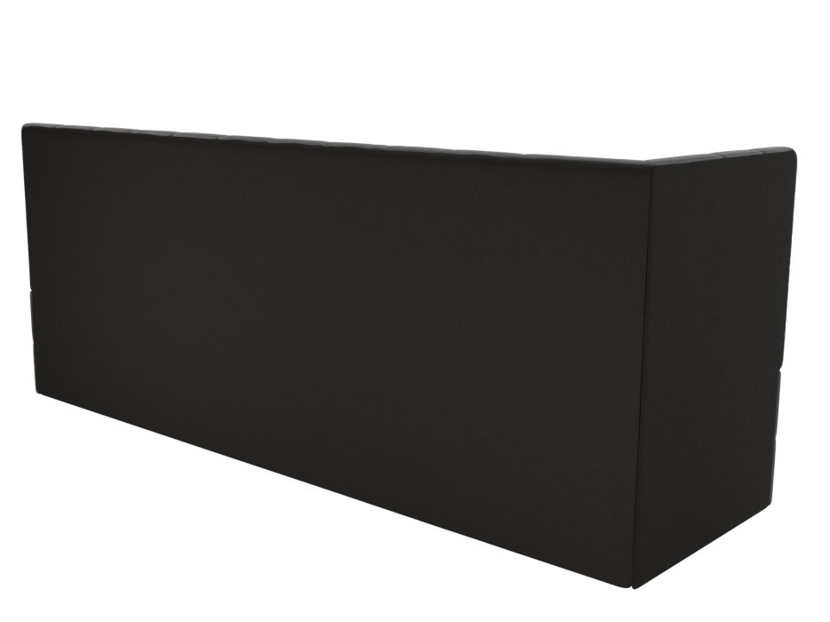 Диваны угловые кухонные, Кухонный диван Бриз с углом слева, велюр