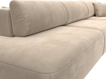 Диван угловой Лига-036 Модерн Лонг правый угол, велюр