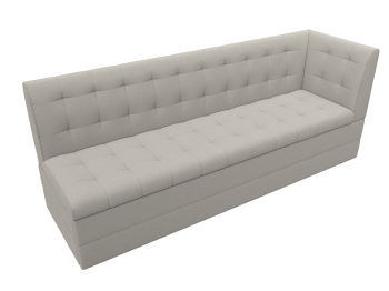 Диван кухонный Бриз с углом справа, рогожка Амур